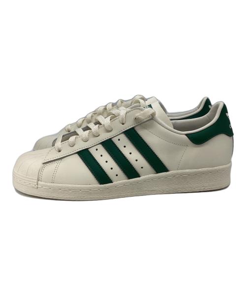 adidas（アディダス）adidas (アディダス) SUPERSTAR 82 GW6011 ホワイト×グリーン サイズ:US10の古着・服飾アイテム
