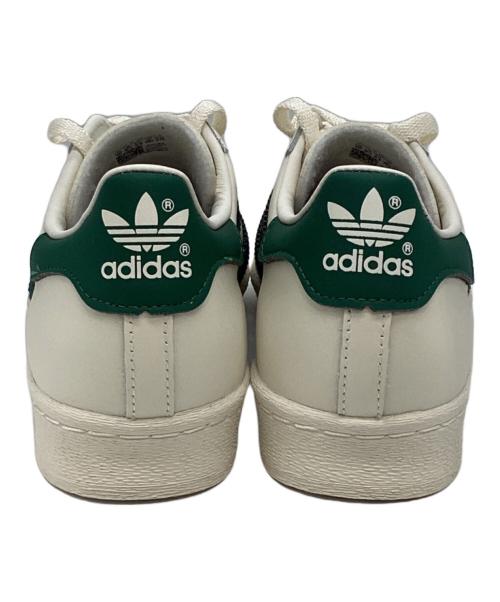adidas（アディダス）adidas (アディダス) SUPERSTAR 82 GW6011 ホワイト×グリーン サイズ:US10の古着・服飾アイテム