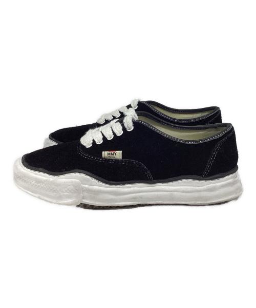 Maison MIHARA YASUHIRO（メゾン ミハラ ヤスヒロ）Maison MIHARA YASUHIRO (メゾン ミハラ ヤスヒロ) Baker スエード ローカットスニーカー　A07FW730 ブラック サイズ:44の古着・服飾アイテム