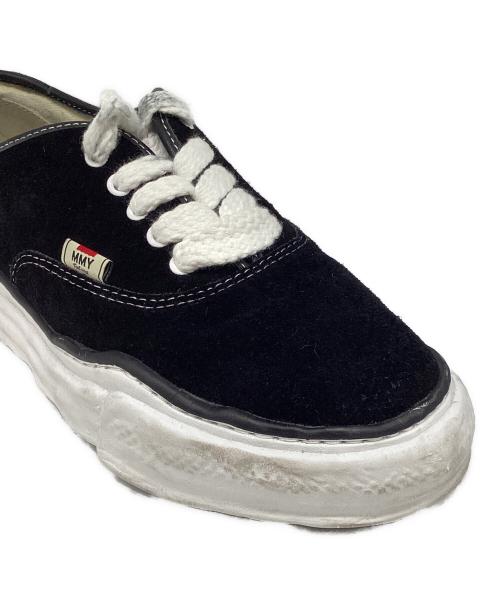 Maison MIHARA YASUHIRO（メゾン ミハラ ヤスヒロ）Maison MIHARA YASUHIRO (メゾン ミハラ ヤスヒロ) Baker スエード ローカットスニーカー　A07FW730 ブラック サイズ:44の古着・服飾アイテム
