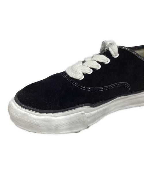 Maison MIHARA YASUHIRO（メゾン ミハラ ヤスヒロ）Maison MIHARA YASUHIRO (メゾン ミハラ ヤスヒロ) Baker スエード ローカットスニーカー　A07FW730 ブラック サイズ:44の古着・服飾アイテム