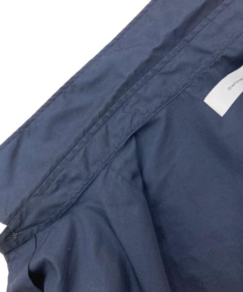 Graphpaper（グラフペーパー）Graphpaper (グラフペーパー) トップス シャツ BROAD S/S OVERSIZED REGULAR COLLAR SHIRT ネイビー サイズ:Fの古着・服飾アイテム