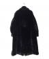 yohji yamamoto+noir (ヨウジヤマモトプリュスノアール) ボアロングコートNY-C02-138 ネイビー サイズ:3：20000円