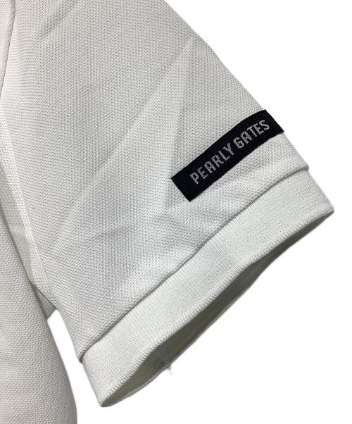 PEARLY GATES（パーリーゲイツ）PEARLY GATES (パーリーゲイツ) ポロシャツ ホワイト サイズ:7の古着・服飾アイテム