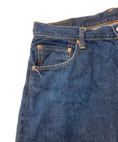 EVISU（エヴィス）EVISU (エヴィス) 2001 No.3 カモメプリントデニムパンツ ネイビー サイズ:36の古着・服飾アイテム