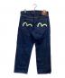 EVISU (エヴィス) 2001 No.3 カモメプリントデニムパンツ ネイビー サイズ:36：12000円