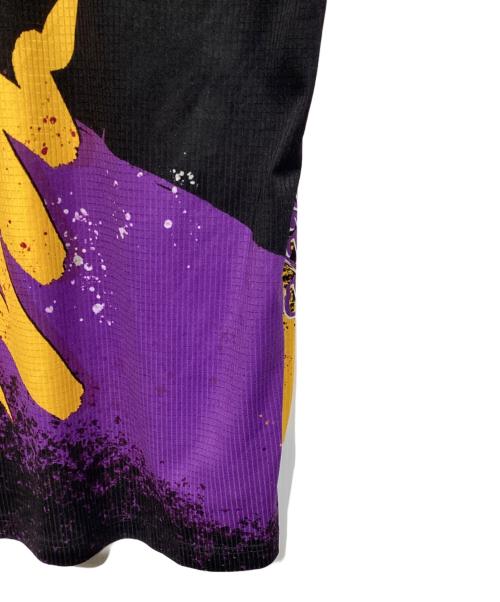 MITCHELL & NESS（ミッチェルアンドネス）MITCHELL & NESS (ミッチェルアンドネス) ロングスリーブカットソー パープル×イエロー サイズ:Lの古着・服飾アイテム