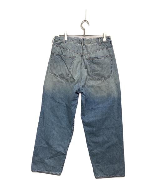 BEAMS（ビームス）BEAMS (ビームス) ワイドフィット デニムパンツ ライトインディゴ サイズ:Lの古着・服飾アイテム