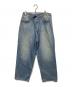BEAMS（ビームス）の古着「ワイドフィット デニムパンツ」｜ライトインディゴ