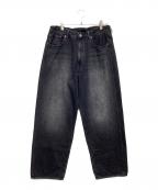 BEAMSビームス）の古着「デニムパンツ」｜ブラック