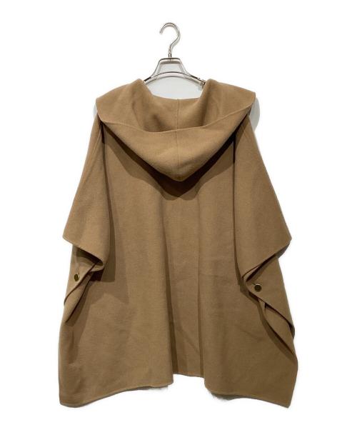 LOUNIE（ルーニー）LOUNIE (ルーニー) ポンチョ ベージュ サイズ:36の古着・服飾アイテム