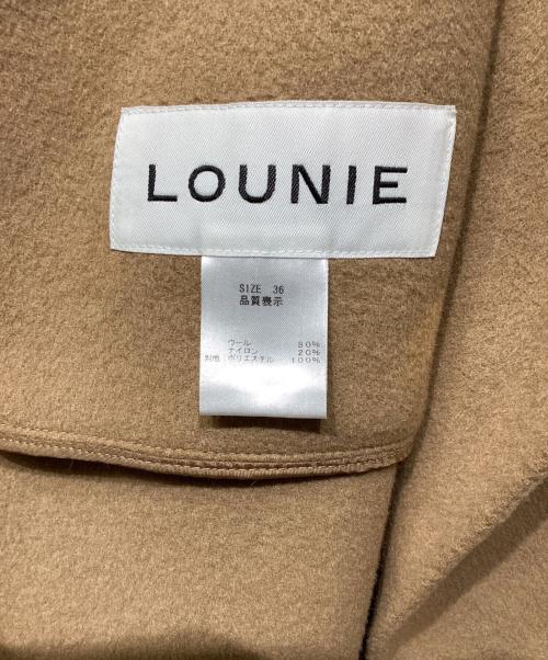 LOUNIE（ルーニー）LOUNIE (ルーニー) ポンチョ ベージュ サイズ:36の古着・服飾アイテム
