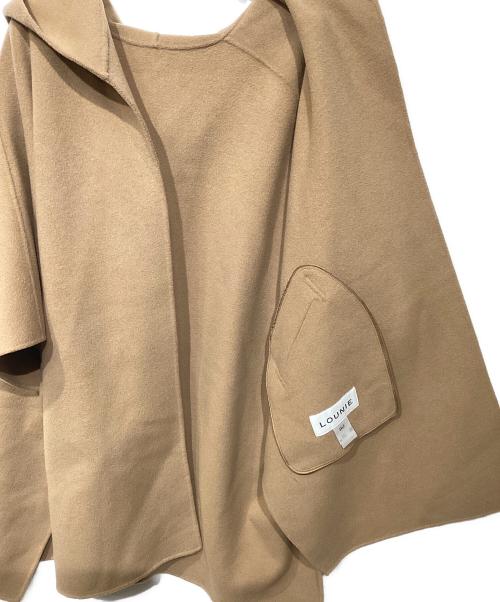 LOUNIE（ルーニー）LOUNIE (ルーニー) ポンチョ ベージュ サイズ:36の古着・服飾アイテム