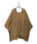 LOUNIE（ルーニー）の古着「ポンチョ」｜ベージュ