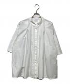 UNITED ARROWS TOKYOユナイテッドアローズトウキョウ）の古着「タック フレア シャツ　1521-215-1450」｜ホワイト