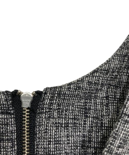 LAGUNA MOON（ラグナムーン）LAGUNA MOON (ラグナムーン) コクーンZIPワンピース グレー サイズ:Sの古着・服飾アイテム