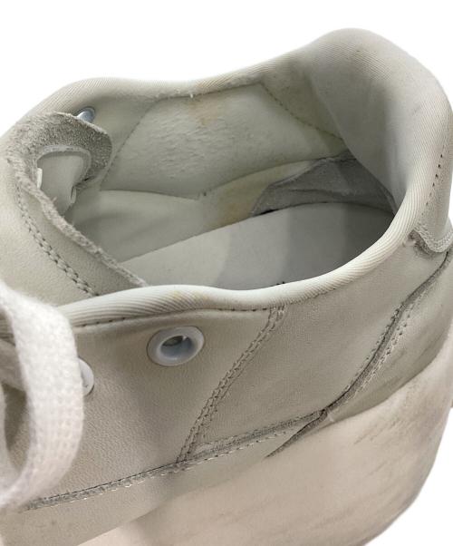 MM6 Maison Margiela（エムエムシックスメゾンマルジェラ）MM6 Maison Margiela (エムエムシックスメゾンマルジェラ) ローカットスニーカー ホワイト サイズ:38 1/2の古着・服飾アイテム