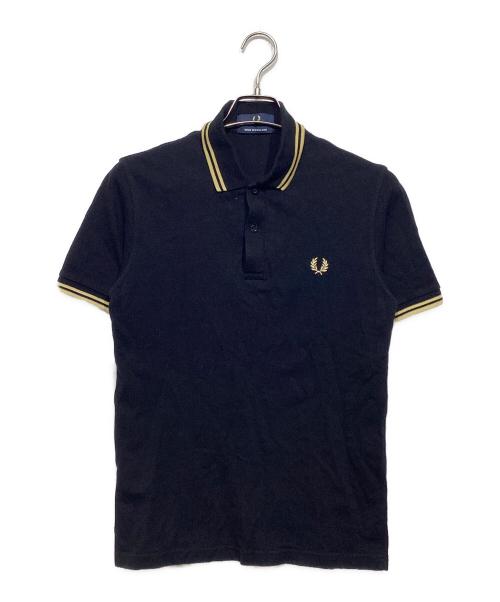 FRED PERRY（フレッドペリー）FRED PERRY (フレッドペリー) ポロシャツ　M12/157/635/377 ブラック サイズ:36の古着・服飾アイテム