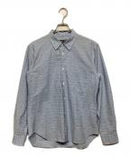 COMME des GARCONS HOMME DEUXコムデギャルソン オム ドゥ）の古着「ボーダーシャツ　DK-B026」｜スカイブルー