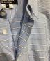 中古・古着 COMME des GARCONS HOMME DEUX (コムデギャルソン オム ドゥ) ボーダーシャツ　DK-B026 スカイブルー サイズ:XS：6000円