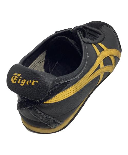Onitsuka Tiger（オニツカタイガー）Onitsuka Tiger (オニツカタイガー) MEXICO'66 1183A201 ブラック×イエロー サイズ:US8 1/2の古着・服飾アイテム