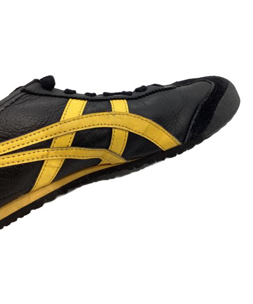 Onitsuka Tiger（オニツカタイガー）Onitsuka Tiger (オニツカタイガー) MEXICO'66 1183A201 ブラック×イエロー サイズ:US8 1/2の古着・服飾アイテム