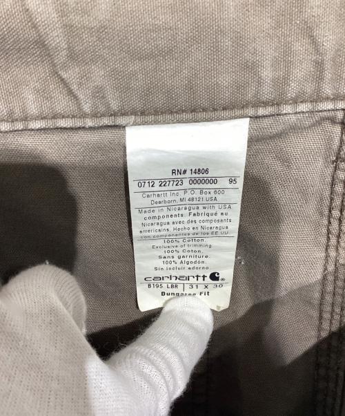 CarHartt（カーハート）CarHartt (カーハート) ライトダックダブルニーペインターパンツ ベージュ サイズ:31の古着・服飾アイテム