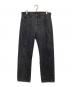 LEVI'S（リーバイス）の古着「90ｓ 先染め501デニムパンツ501-0658」｜ブラック