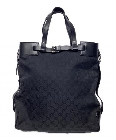 中古・古着通販】GUCCI (グッチ) GGキャンバストートバッグ107756