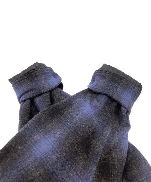 NEIGHBORHOOD（ネイバーフッド）NEIGHBORHOOD (ネイバーフッド) FADE W-SHIRT.LS 202SINH-SHM02 ネイビー×ブラック サイズ:4の古着・服飾アイテム