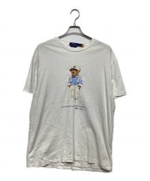 POLO RALPH LAUREN（ポロ・ラルフローレン）の古着「ポロベアTシャツ」｜ホワイト