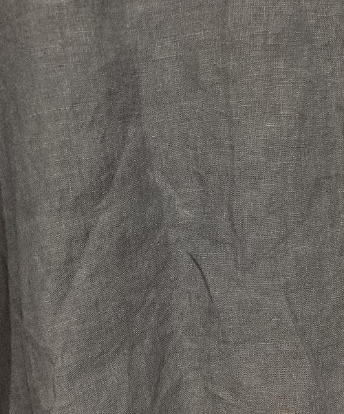 Honnete（オネット）Honnete (オネット) オーバーダイアイリッシュリネンクルーネックプルオーバーシャツHO-24SS T01 グリーン サイズ:記載なしの古着・服飾アイテム