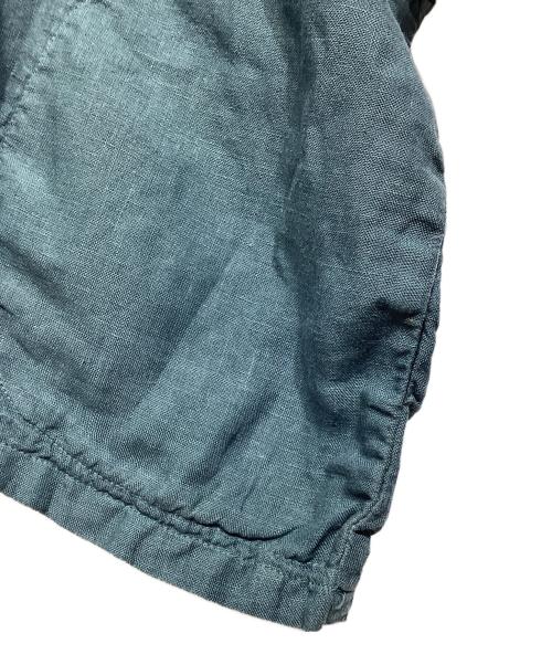 Honnete（オネット）Honnete (オネット) オーバーダイアイリッシュリネンクルーネックプルオーバーシャツHO-24SS T01 グリーン サイズ:記載なしの古着・服飾アイテム