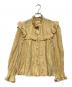ISABEL MARANT（イザベルマラン）の古着「JATEDY コットンレーヨン フリルブラウス」｜イエロー
