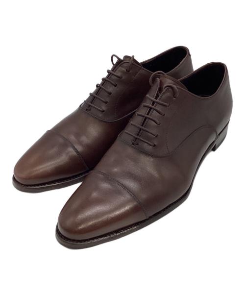 UNITED ARROWS（ユナイテッドアローズ）UNITED ARROWS (ユナイテッドアローズ) 山陽山長 (サンヨウヤマチョウ) ストレートチップシューズ　02-108 ブラウン サイズ:8の古着・服飾アイテム