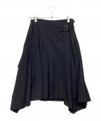 tricot COMME des GARCONSトリココムデギャルソン）の古着「ラップスカート」｜ブラック