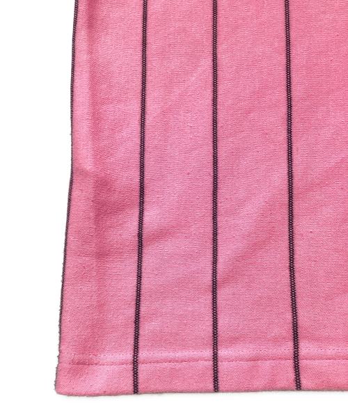 SUPREME（シュプリーム）SUPREME (シュプリーム) PInstripe Soccer Top ピンク サイズ:Mの古着・服飾アイテム