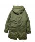 Junhashimoto (ジュンハシモト) WRAP DOWN COAT（ラップ ダウン コート) グリーン サイズ:3：14000円