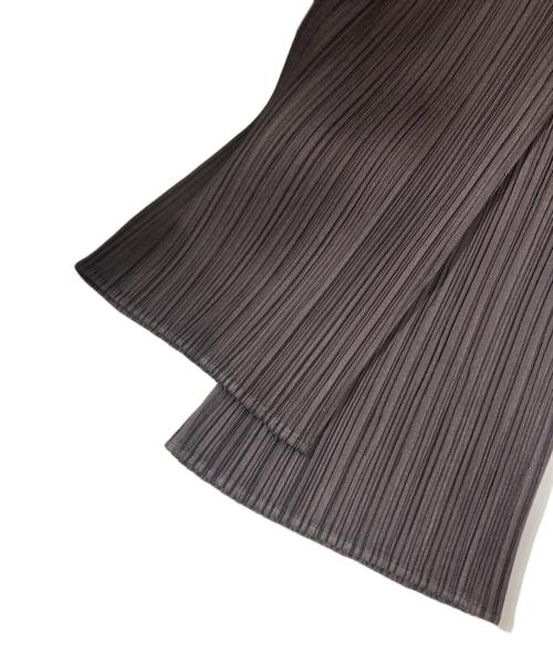 PLEATS PLEASE（プリーツプリーズ）PLEATS PLEASE (プリーツプリーズ) プリーツパンツ ブラウン サイズ:1の古着・服飾アイテム
