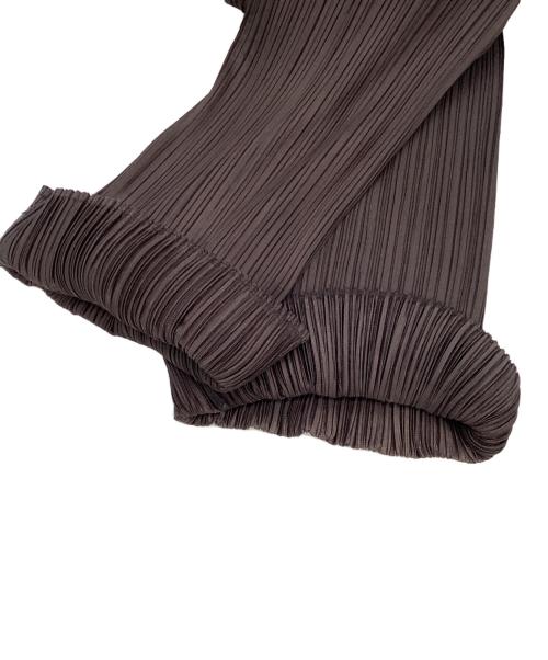 PLEATS PLEASE（プリーツプリーズ）PLEATS PLEASE (プリーツプリーズ) プリーツパンツ ブラウン サイズ:1の古着・服飾アイテム
