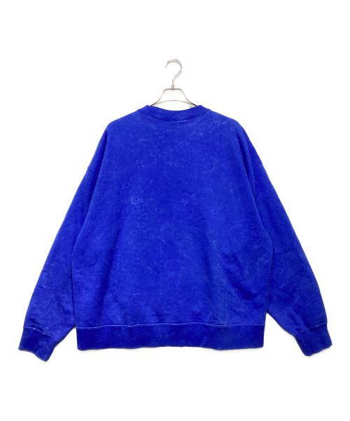 NIKE（ナイキ）NIKE (ナイキ) stussy (ステューシー) Acid Wash Crew ブルー サイズ:XLの古着・服飾アイテム