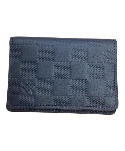 LOUIS VUITTON（ルイ ヴィトン）LOUIS VUITTON (ルイ ヴィトン) カードケース ブラックの古着・服飾アイテム