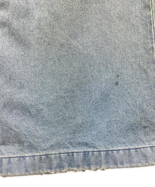 NEON SIGN（ネオンサイン）NEON SIGN (ネオンサイン) Drill Wide Denim Pants v1.6 ライトインディゴ サイズ:46の古着・服飾アイテム