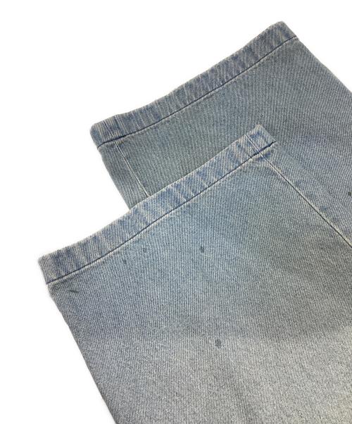 NEON SIGN（ネオンサイン）NEON SIGN (ネオンサイン) Drill Wide Denim Pants v1.6 ライトインディゴ サイズ:46の古着・服飾アイテム