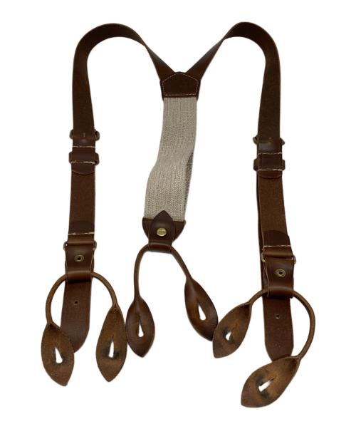 NIGEL CABOURN（ナイジェルケーボン）NIGEL CABOURN (ナイジェルケーボン) アーミーサスペンダー ブラウンの古着・服飾アイテム