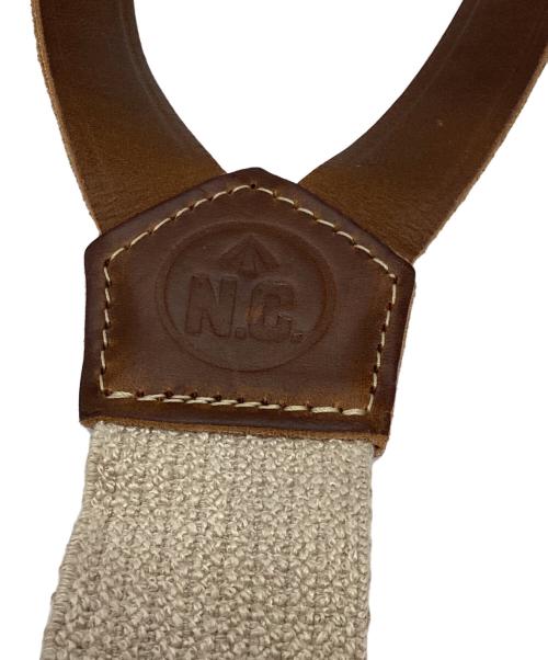 NIGEL CABOURN（ナイジェルケーボン）NIGEL CABOURN (ナイジェルケーボン) アーミーサスペンダー ブラウンの古着・服飾アイテム