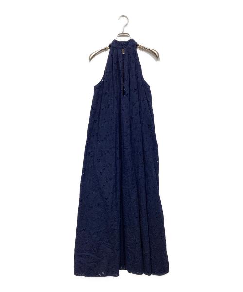 ESTNATION（エストネーション）ESTNATION (エストネーション) フラワーエンブロイダリーワンピース　31-109-11-040342 ネイビー サイズ:Freeの古着・服飾アイテム