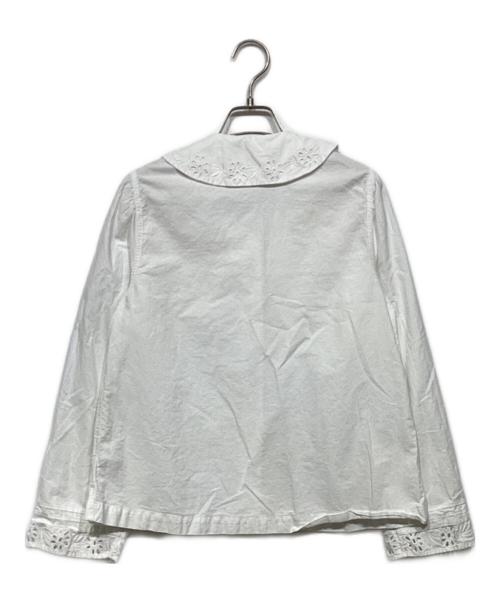 sea NEW YORK（シー ニューヨーク）sea NEW YORK (シー ニューヨーク) PALOMA VINTAGE アイレット ブラウスPV24-019 ホワイト サイズ:XSの古着・服飾アイテム