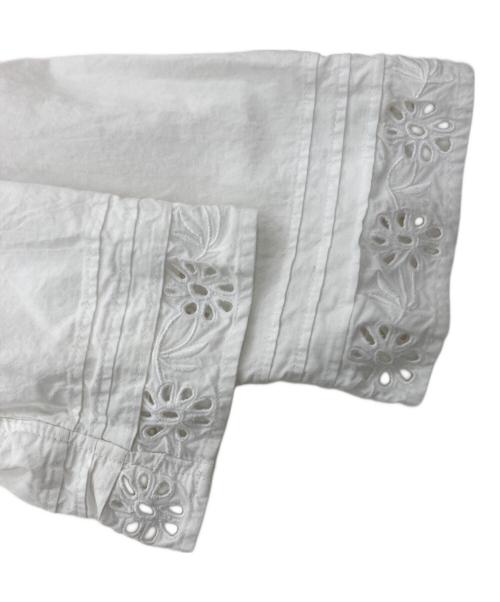 sea NEW YORK（シー ニューヨーク）sea NEW YORK (シー ニューヨーク) PALOMA VINTAGE アイレット ブラウスPV24-019 ホワイト サイズ:XSの古着・服飾アイテム