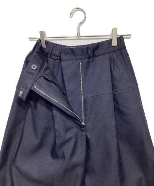 LITKOVSKA（リトコフスカヤ）LITKOVSKA (リトコフスカヤ) タックワイドパンツ WGZ10A2102D0003 ネイビー サイズ:34の古着・服飾アイテム